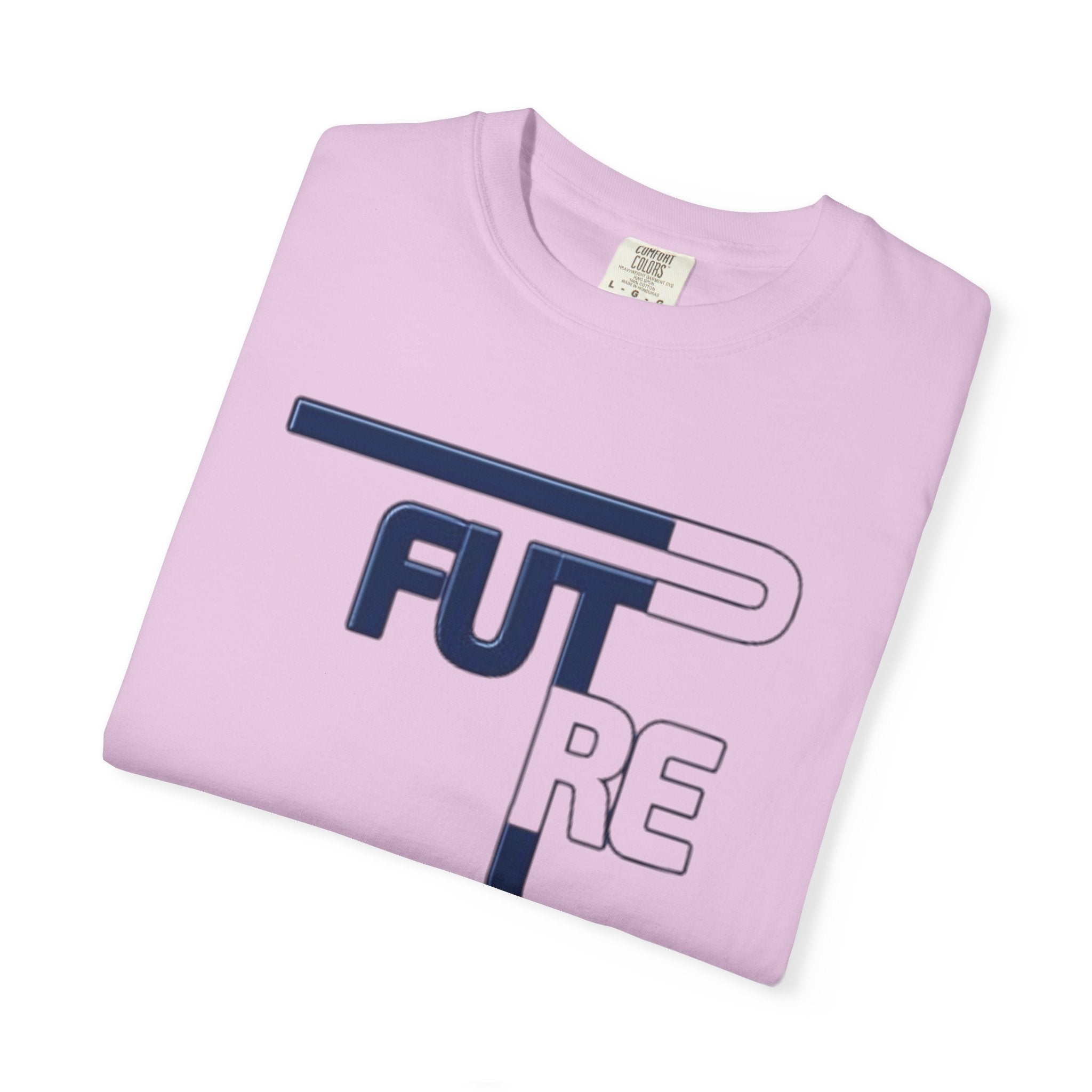 Future Graphic T-Shirt — Minimalist Futuristic Typography Tee