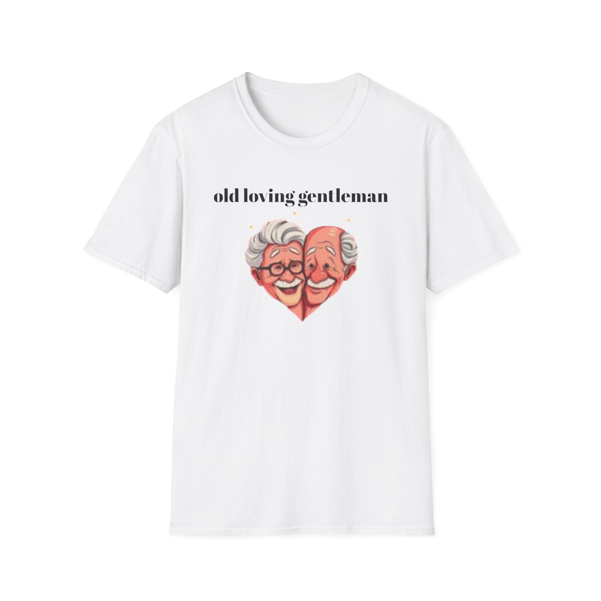 Old Married Grandpa T-Shirt — Cute Retro Grandparents Heart Tee