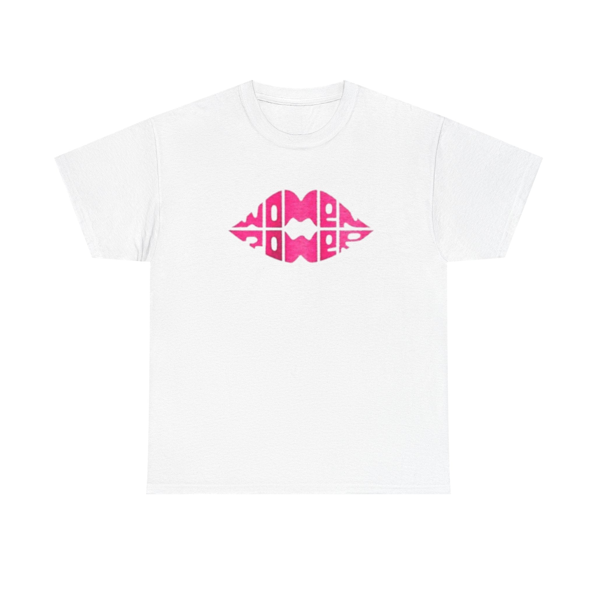 Women Power Lip Print T-Shirt — Feminist Graphic Tee
