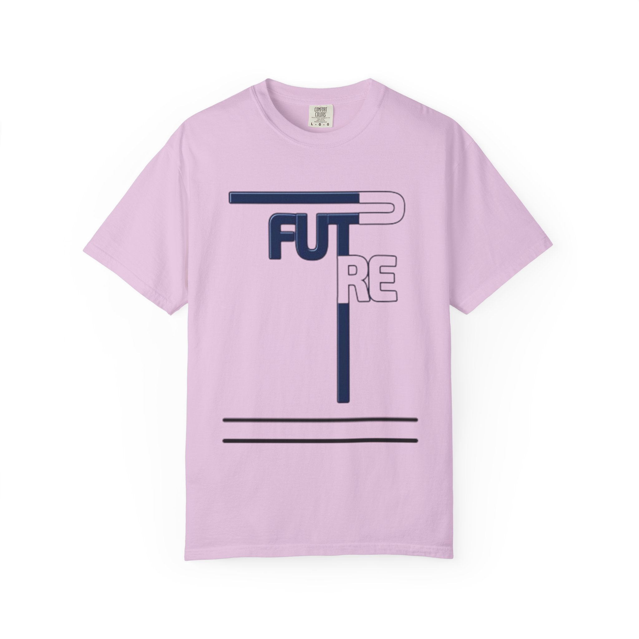 Future Graphic T-Shirt — Minimalist Futuristic Typography Tee