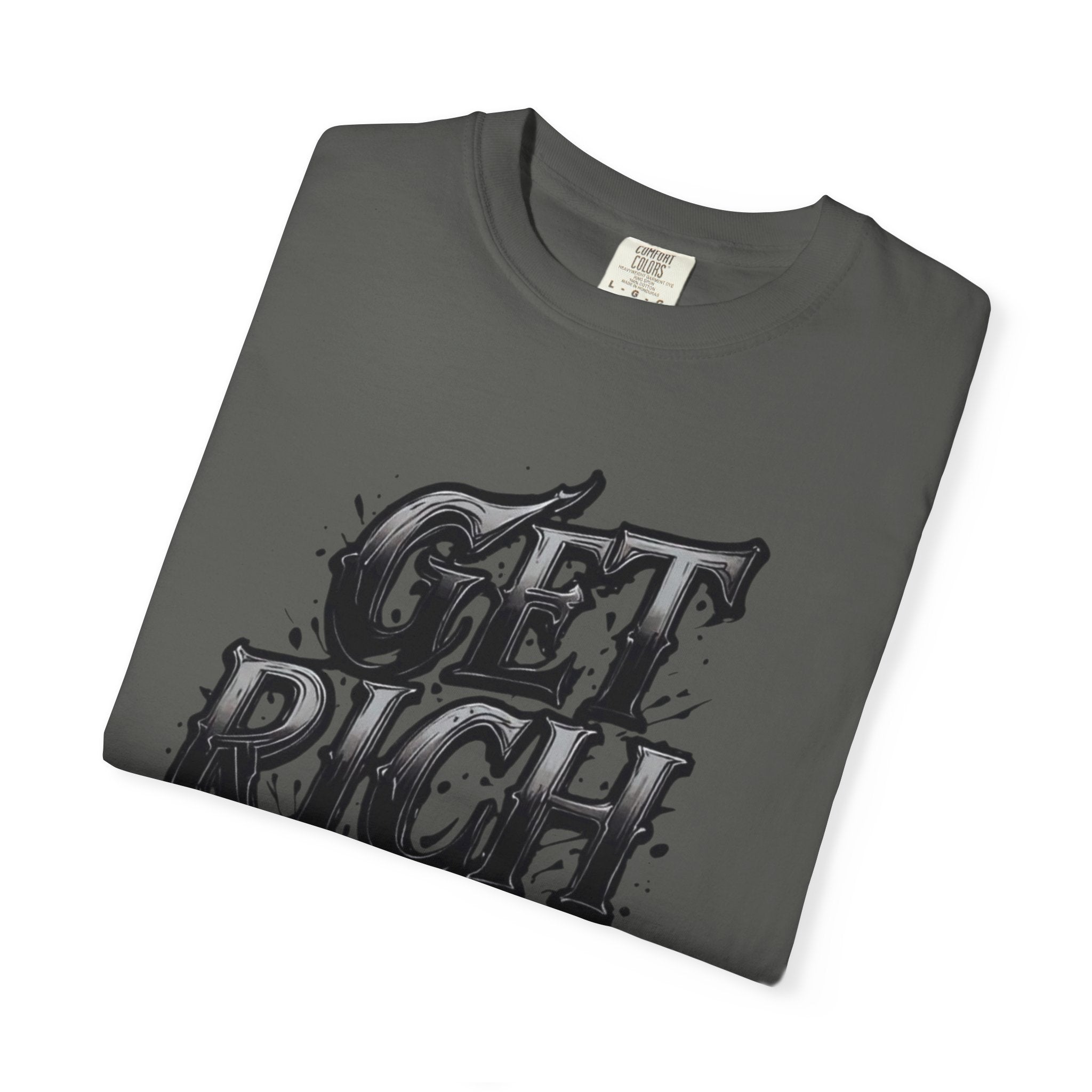 Get Rich or Die Tryin' T-Shirt — Bold Streetwear Graphic Tee