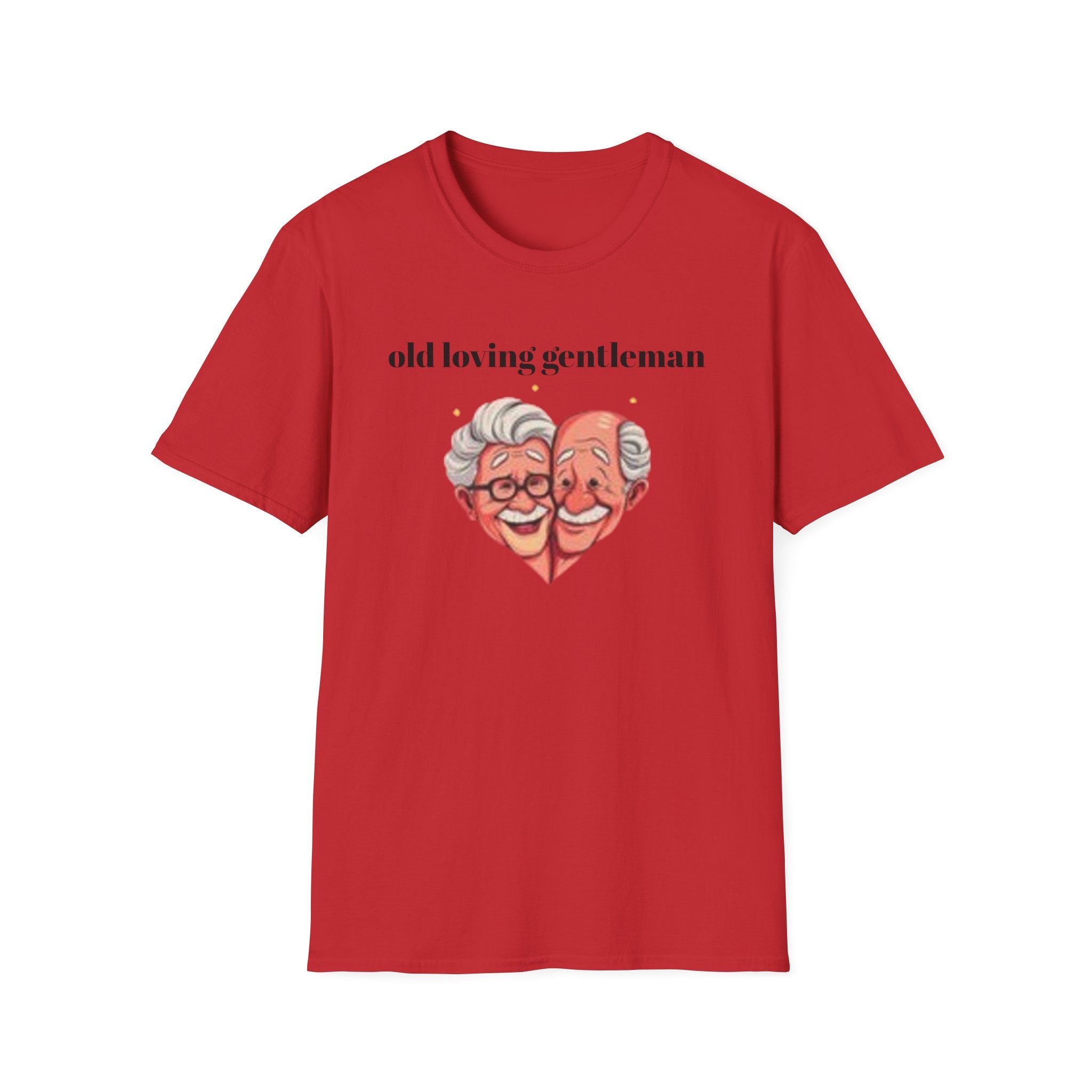 Old Married Grandpa T-Shirt — Cute Retro Grandparents Heart Tee