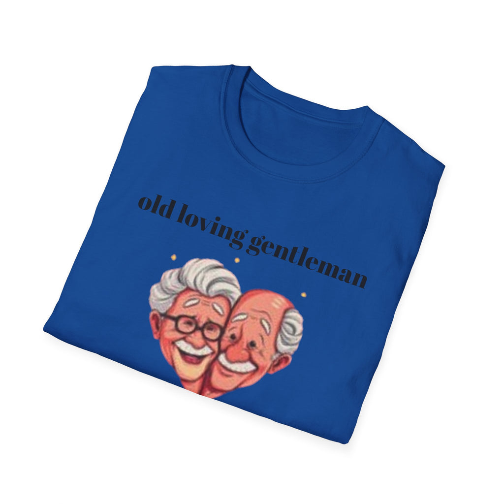 Old Married Grandpa T-Shirt — Cute Retro Grandparents Heart Tee